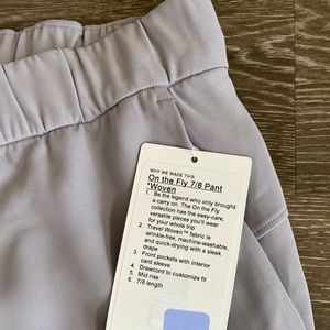 LULU LEMON On the FLY 7/8 Pant